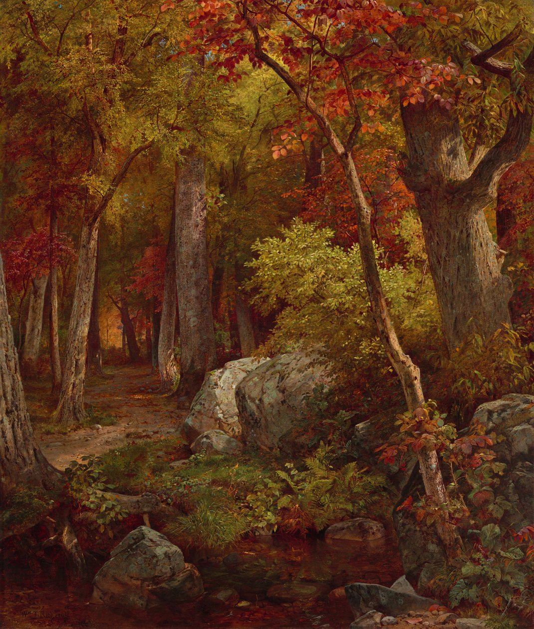 oktober av William Trost Richards