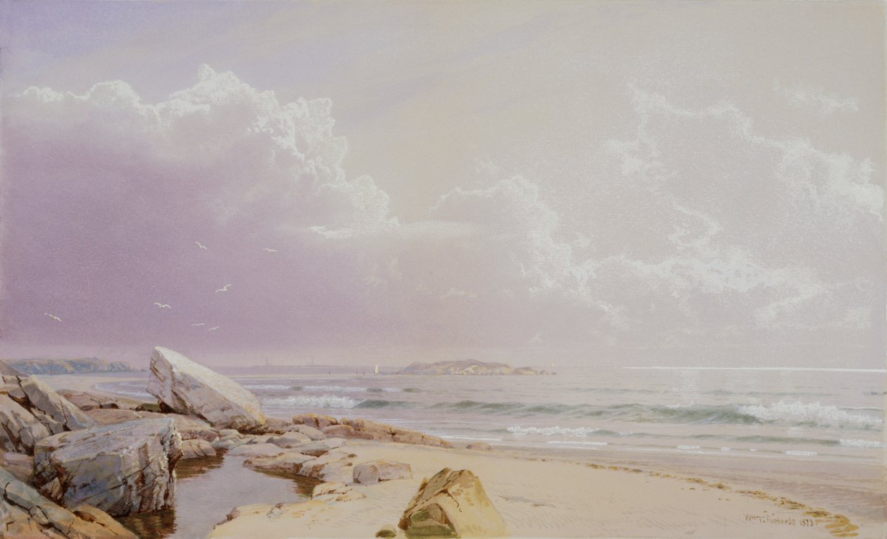 Havskust av William Trost Richards