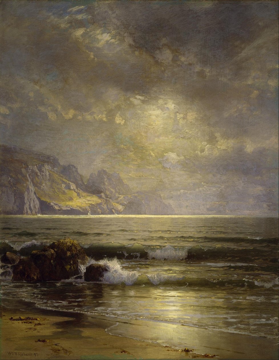 Havslandskap av William Trost Richards