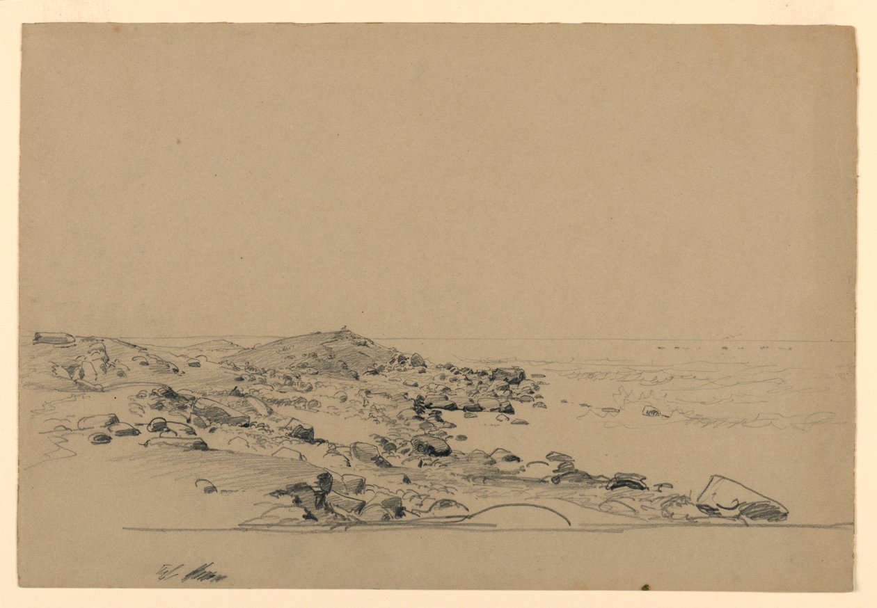 Studie av havet, Rhode Island av William Trost Richards