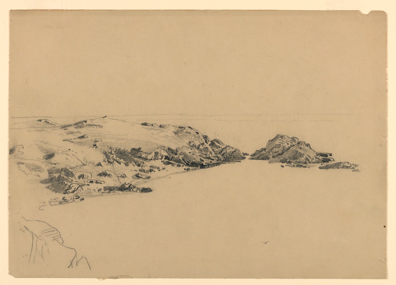 Studie av havet, Rhode Island av William Trost Richards
