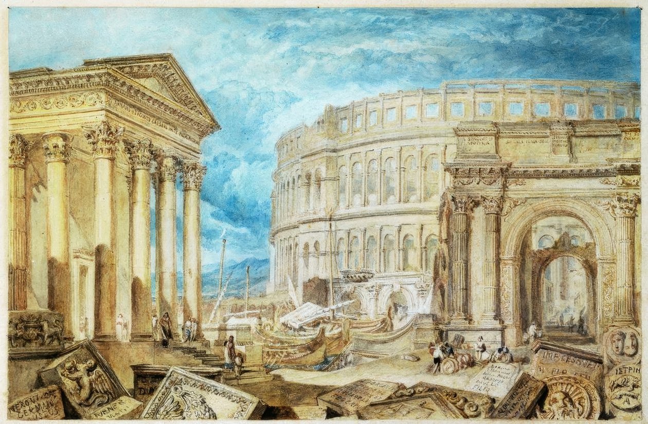 Antikviteter av Pola av Joseph Mallord William Turner