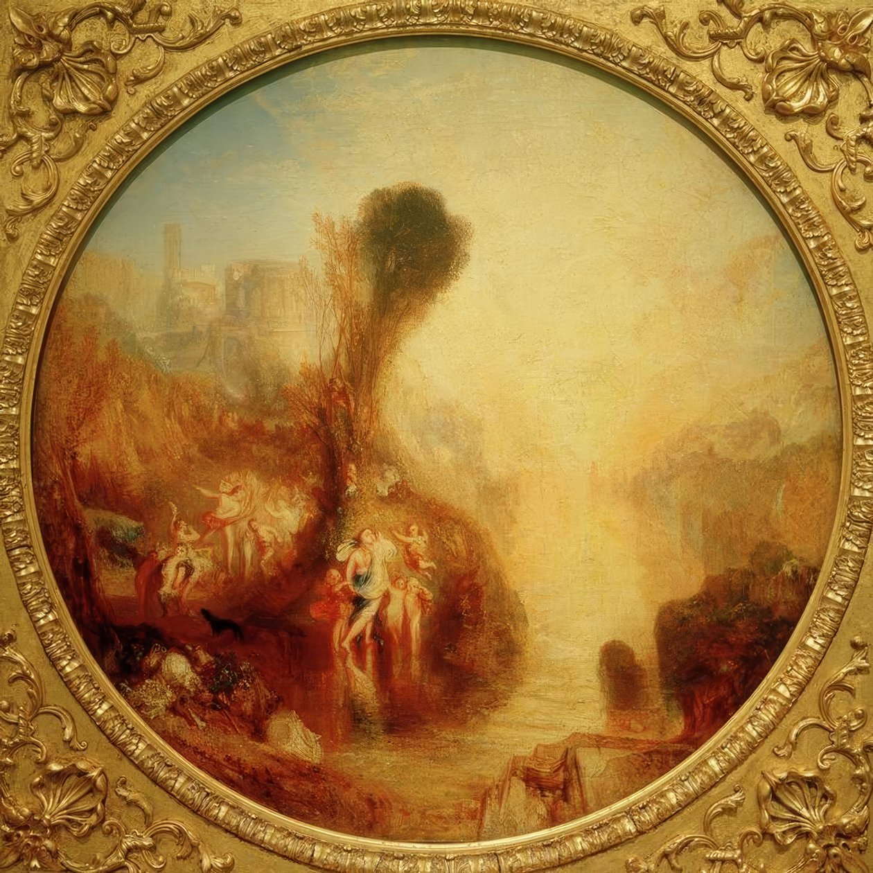 Bacchus och Ariadne av Joseph Mallord William Turner