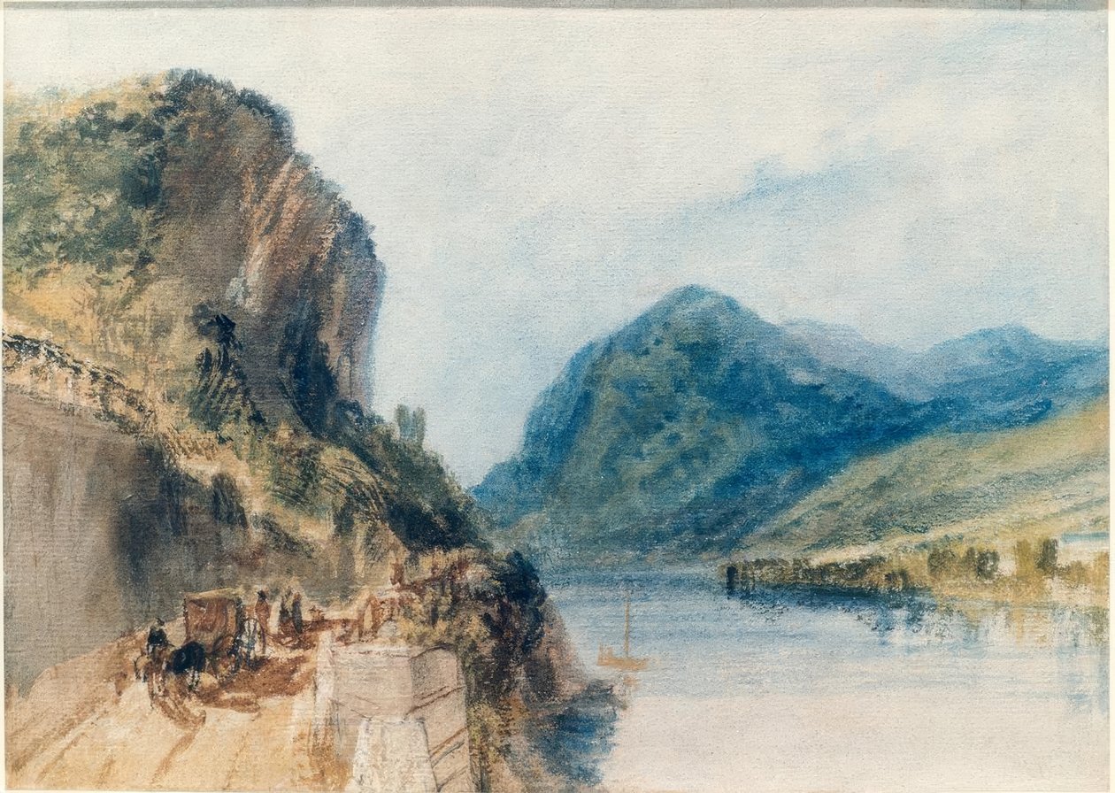 Drakens klippa av Joseph Mallord William Turner