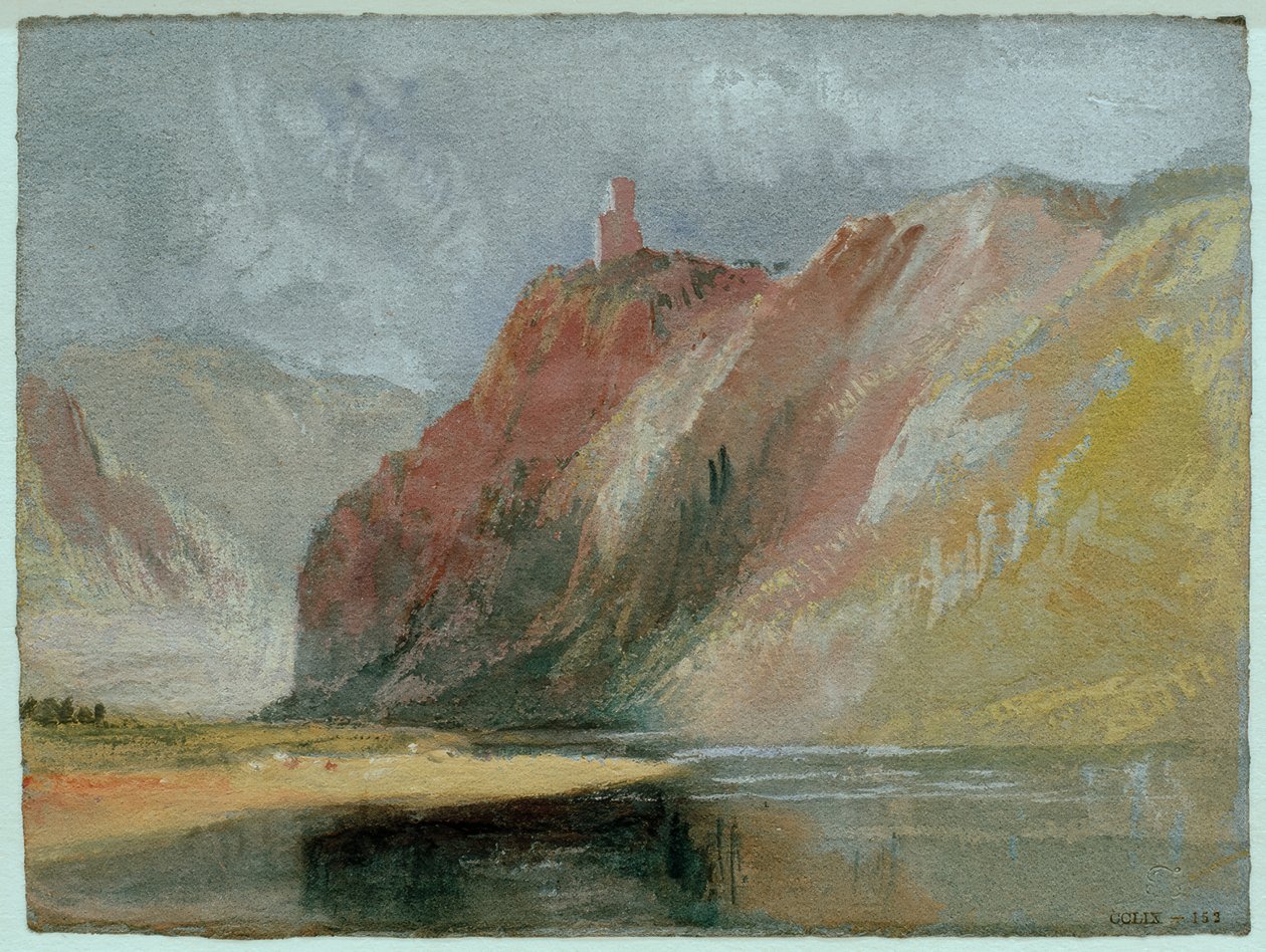 Ruinerna av vargklostret av Joseph Mallord William Turner