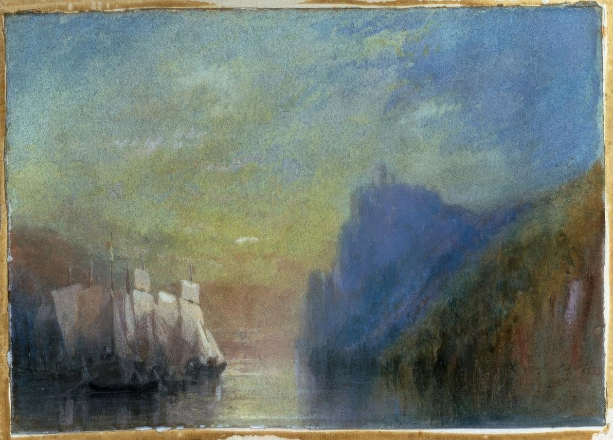 På Rhen av Joseph Mallord William Turner