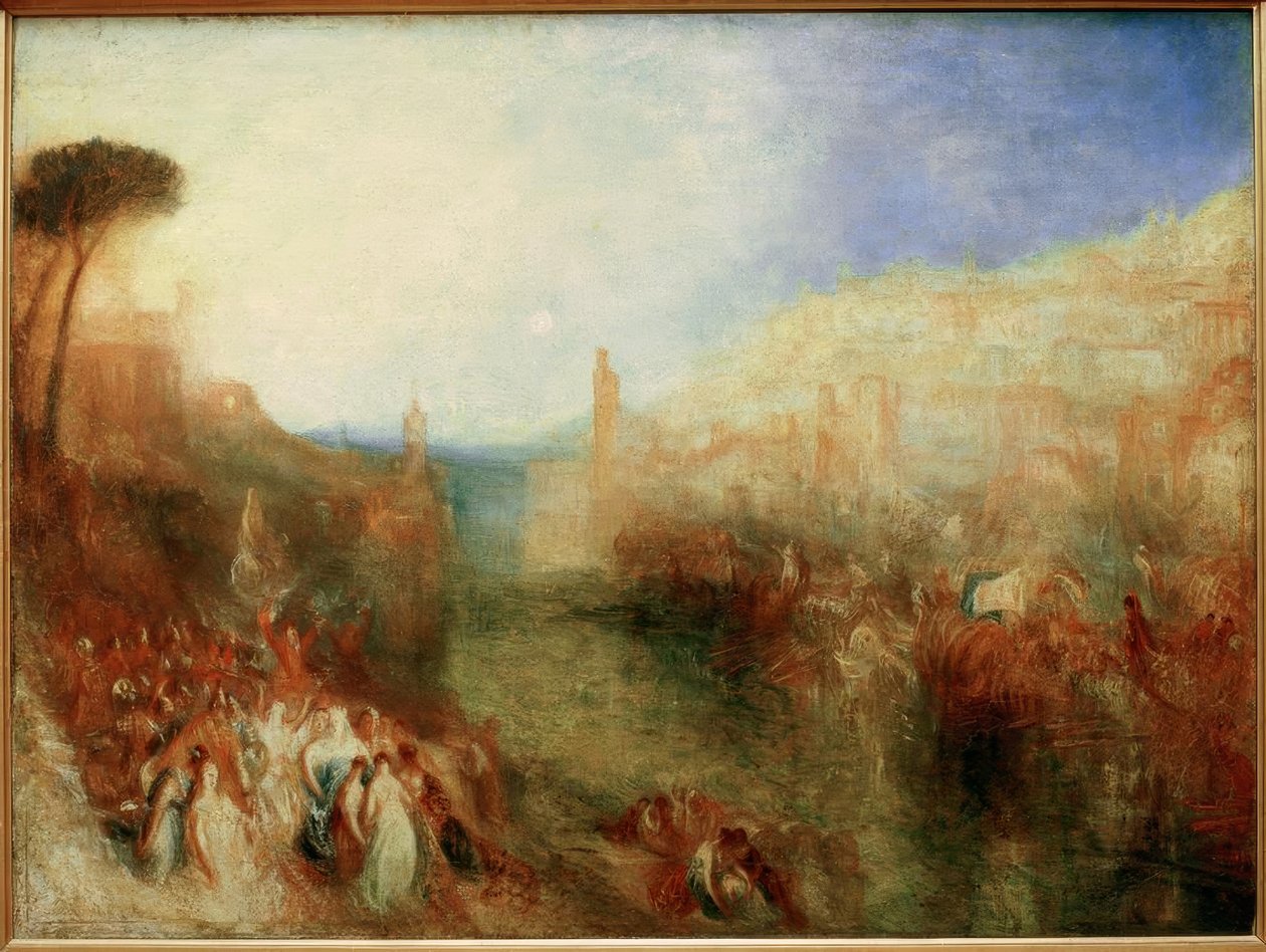 Flottans avgång av Joseph Mallord William Turner