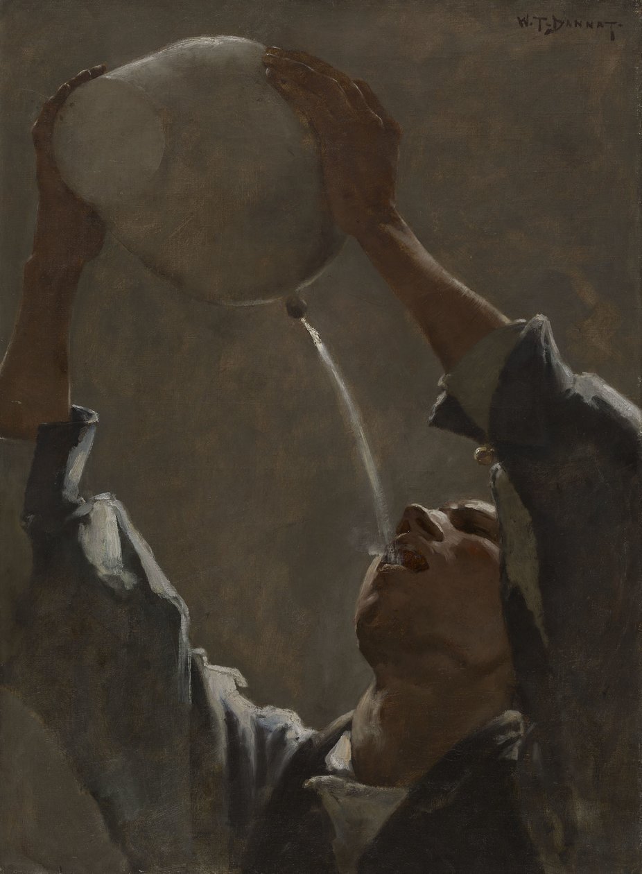 Studie för "An Aragonese Smuggler", 1881 av William Turner Dannat