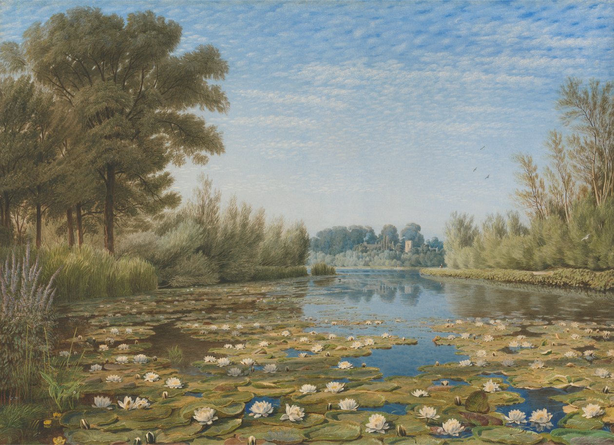 Scen nära Shipton on Cherwell, Oxfordshire av William Turner of Oxford