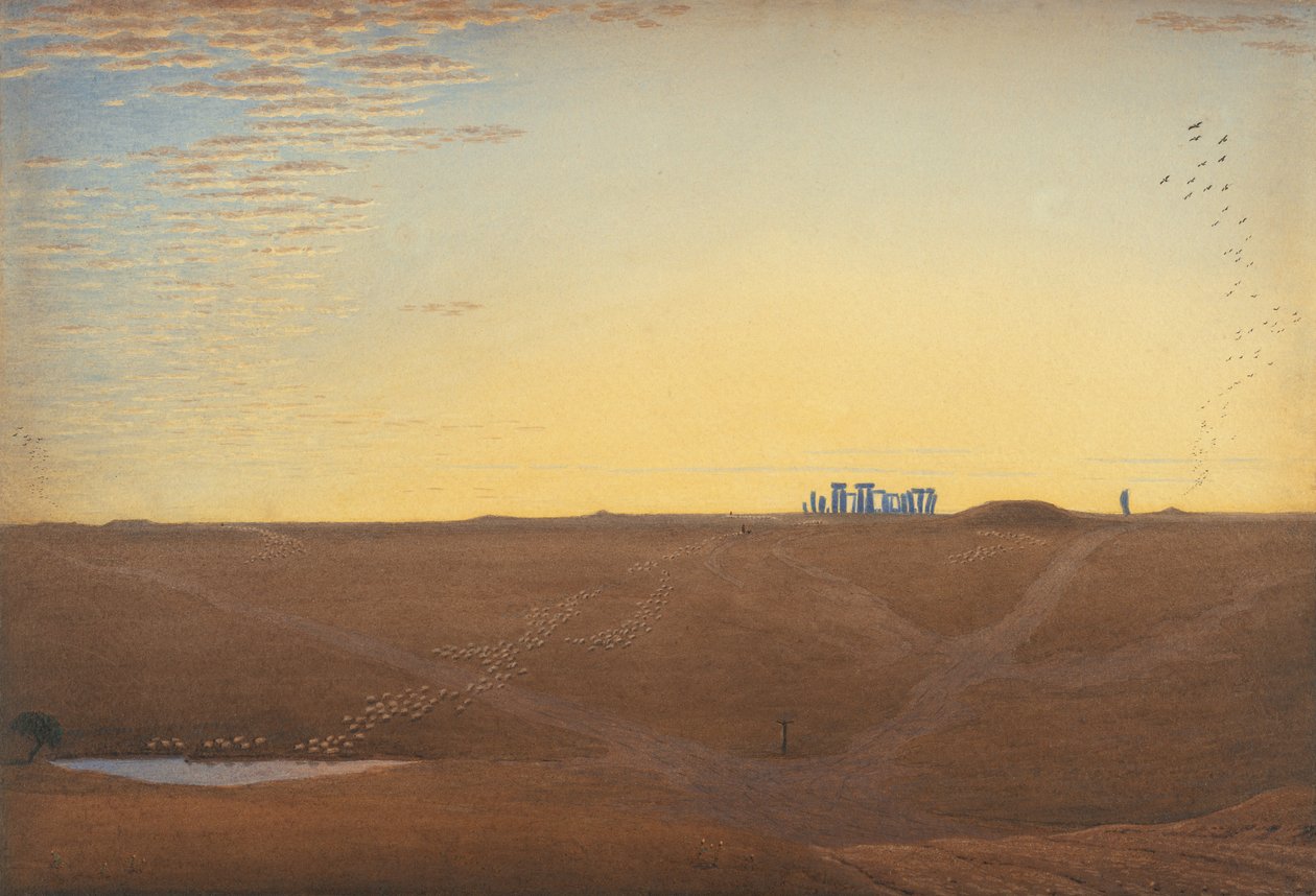 Stonehenge - Skymning av William Turner of Oxford