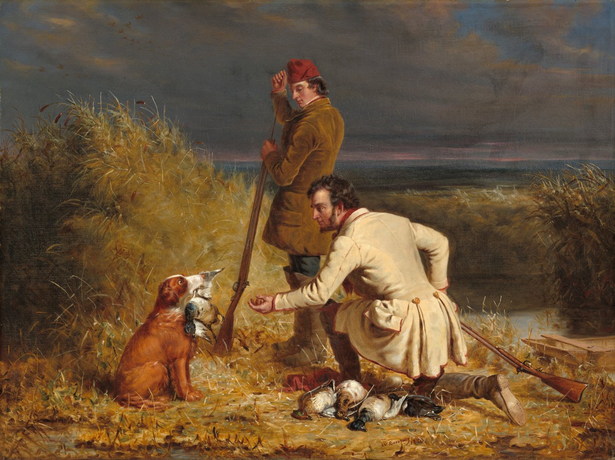 Retrieven, 1850. av William Tylee Ranney