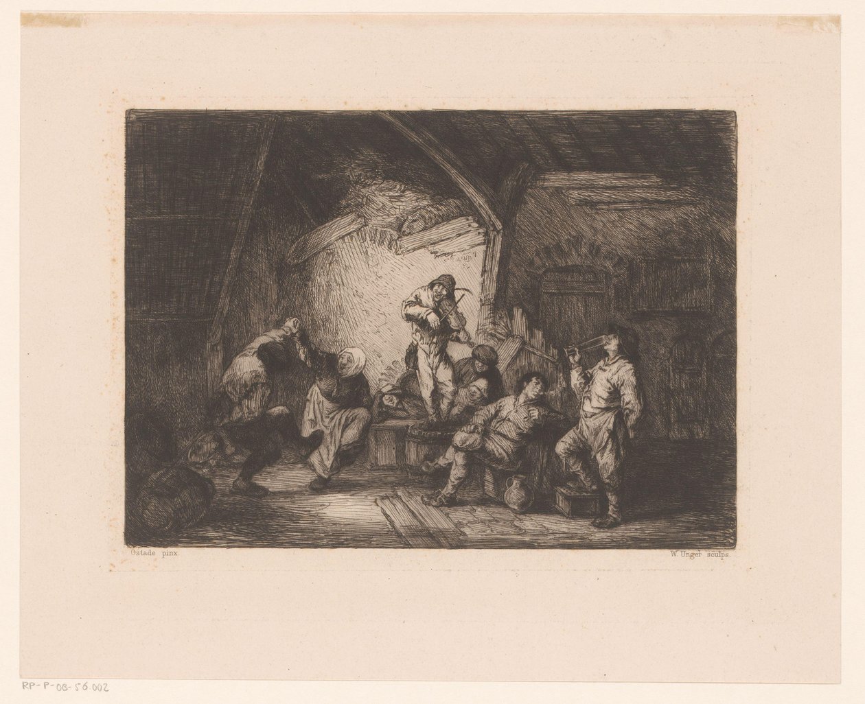 dansande par av William Unger