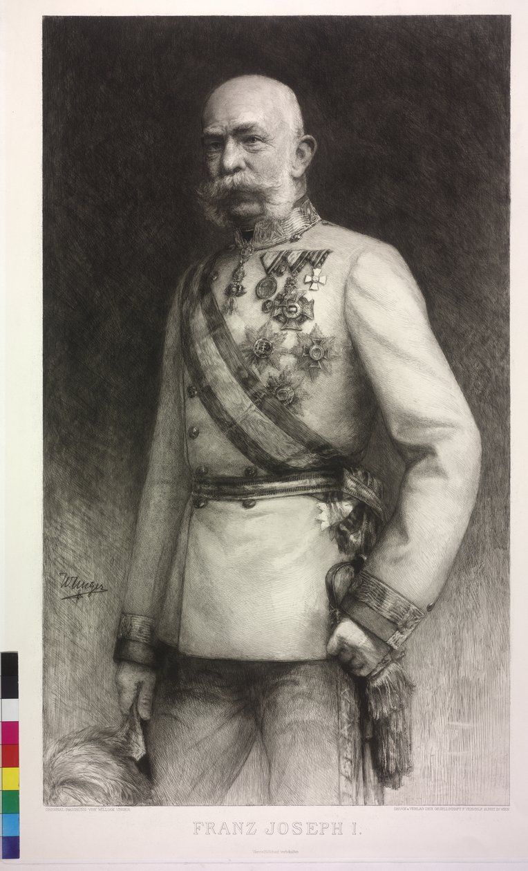 Kejsare av Österrike Franz Joseph I av William Unger