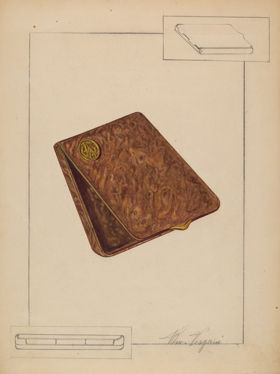 Fickfodral av William Vergani
