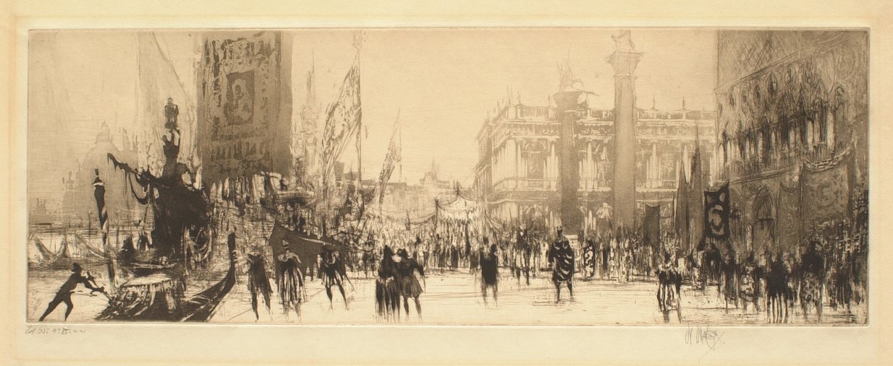 En venetiansk fest av William Walcot
