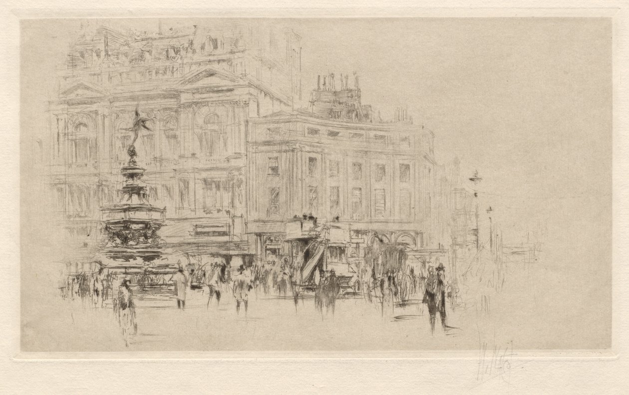 Picadilly Circus av William Walcot