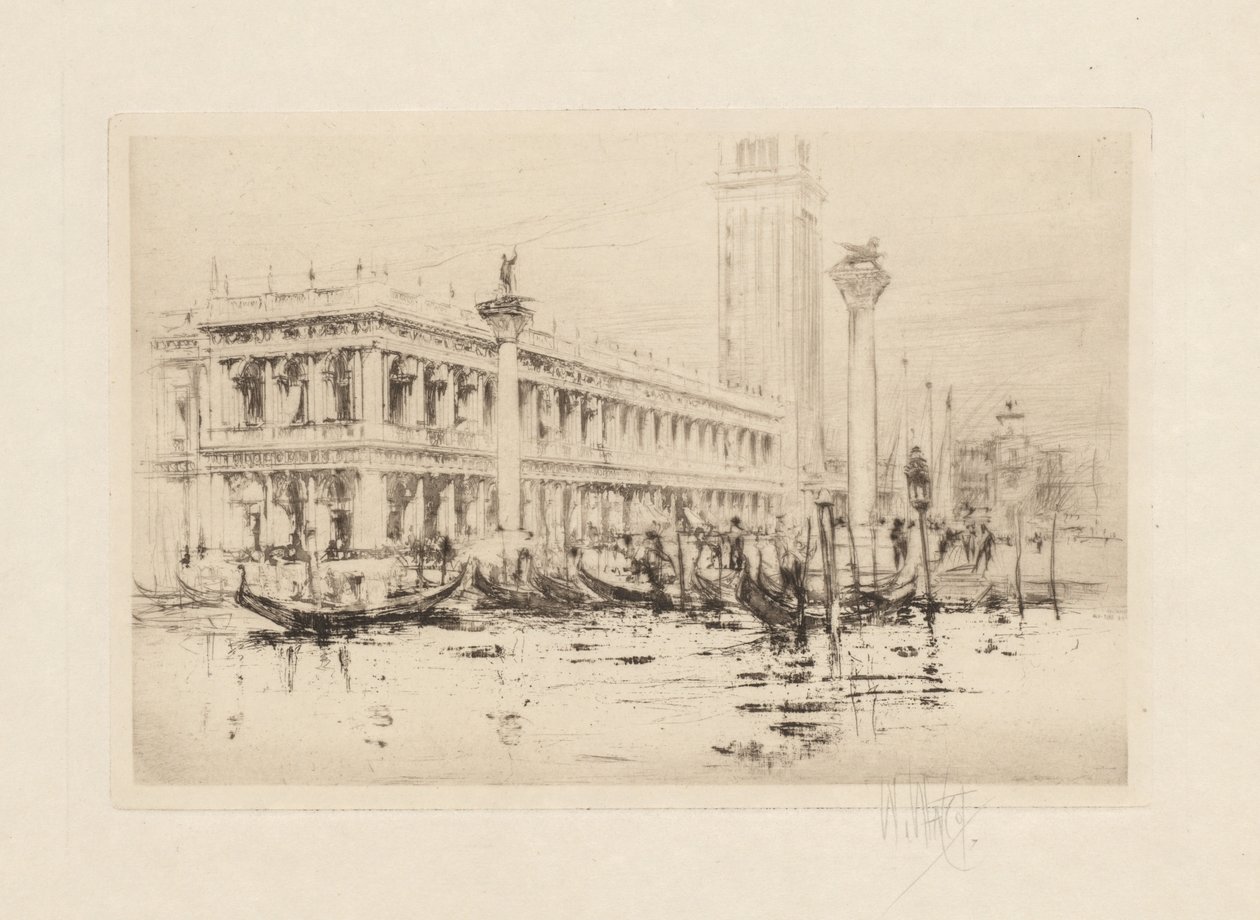 The Venice Set: The Library of St. Mark’s av William Walcot