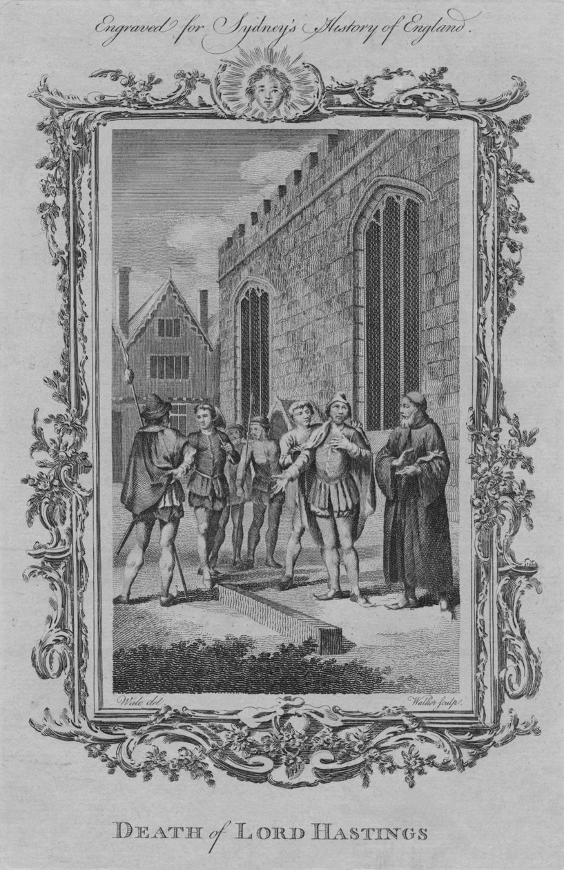 Lord Hastings död, 1773. av William Walker
