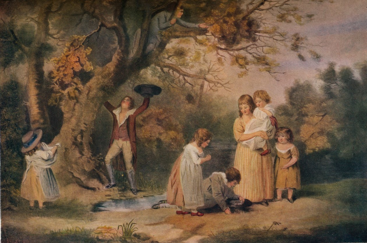 Barnfågelhäckning, 1789 av William Ward