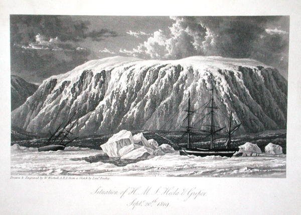 Läget för H.M.S. Hecla & Griper, 20 september 1819, från 