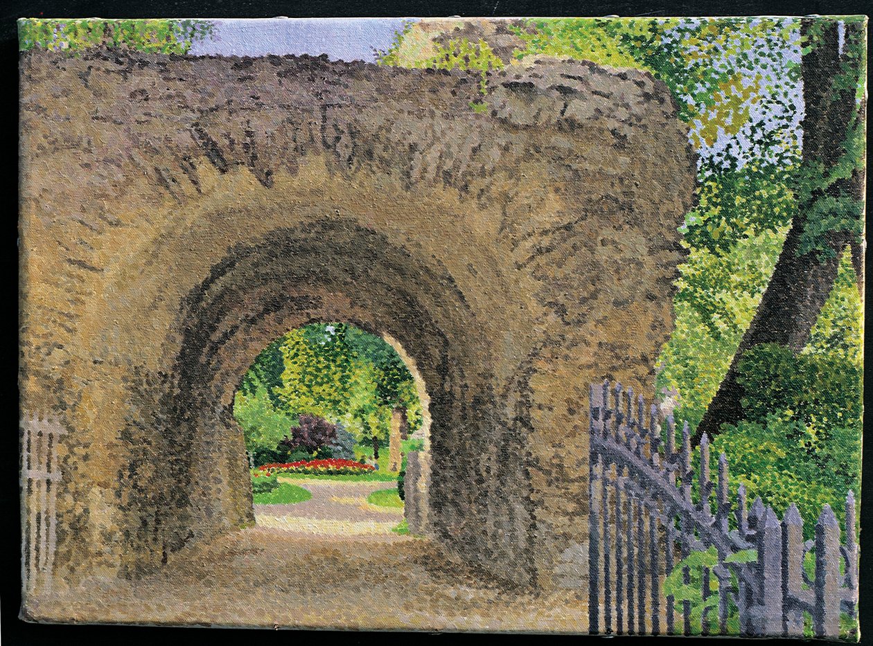 Arènes trädgård, Périgueux av William Wilkins