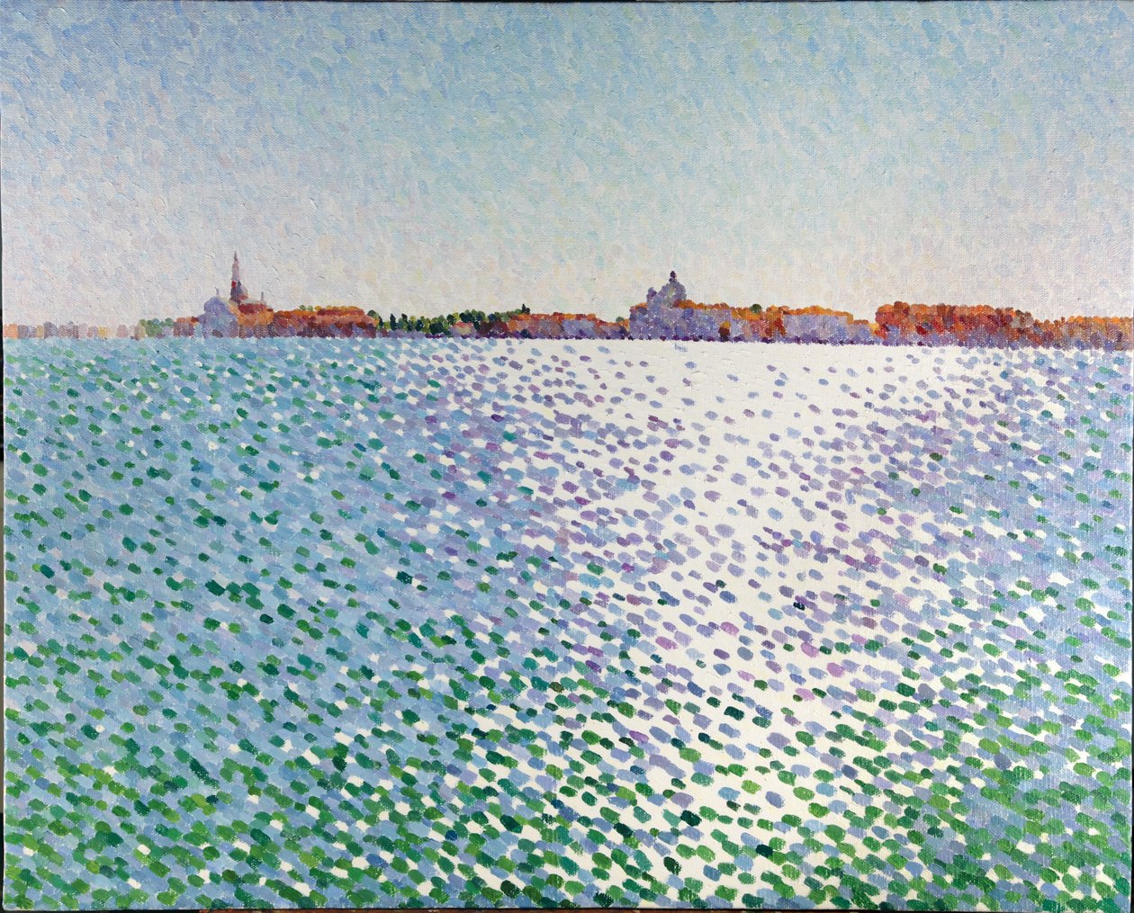 San Giorgio och Zitelle, Venedig av William Wilkins