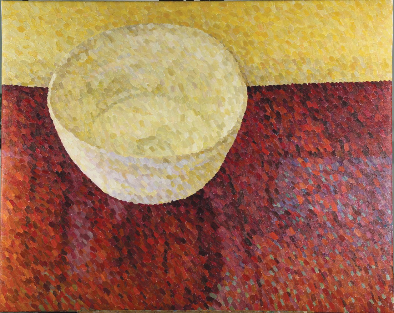 Stilleben, Lucie Rie Bowl, 2013 (Olja på duk) av William Wilkins