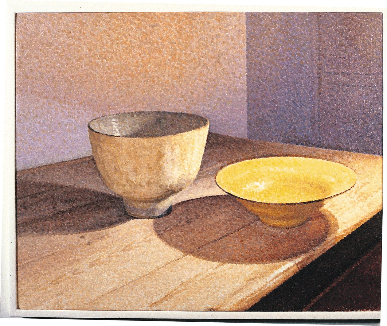 Två Lucie Rie skålar av William Wilkins