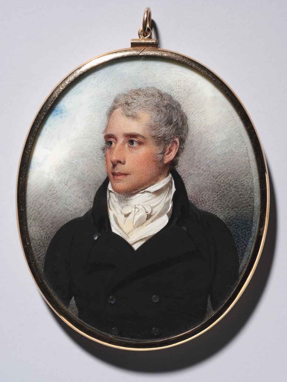 Porträtt av Sandford Peacocke, 1801. av William Wood