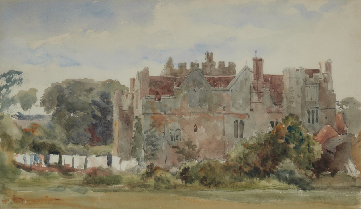 Hever slott av William Wood Deane