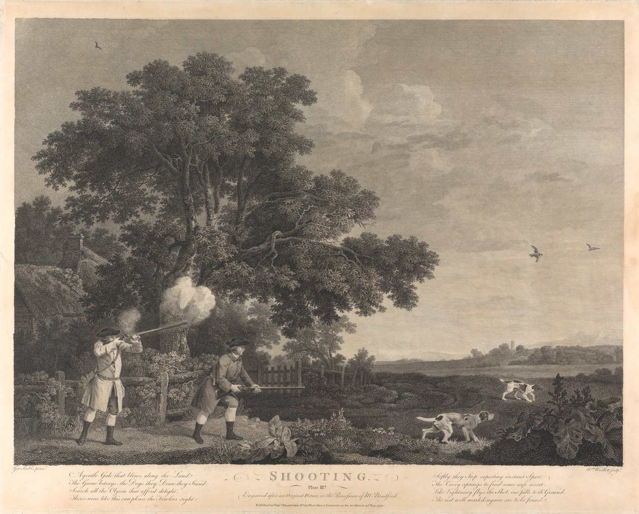 Skytte, skylt III av William Woollett
