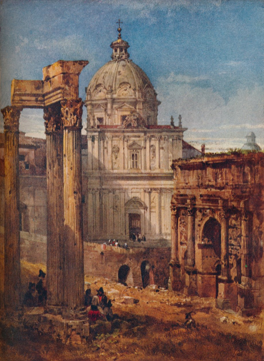 Romersk scen, c1831 av William Wyld