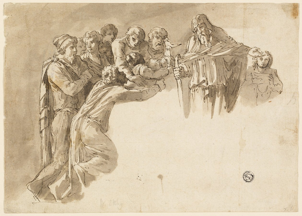 Patriarken och ungdomarna av William Young Ottley