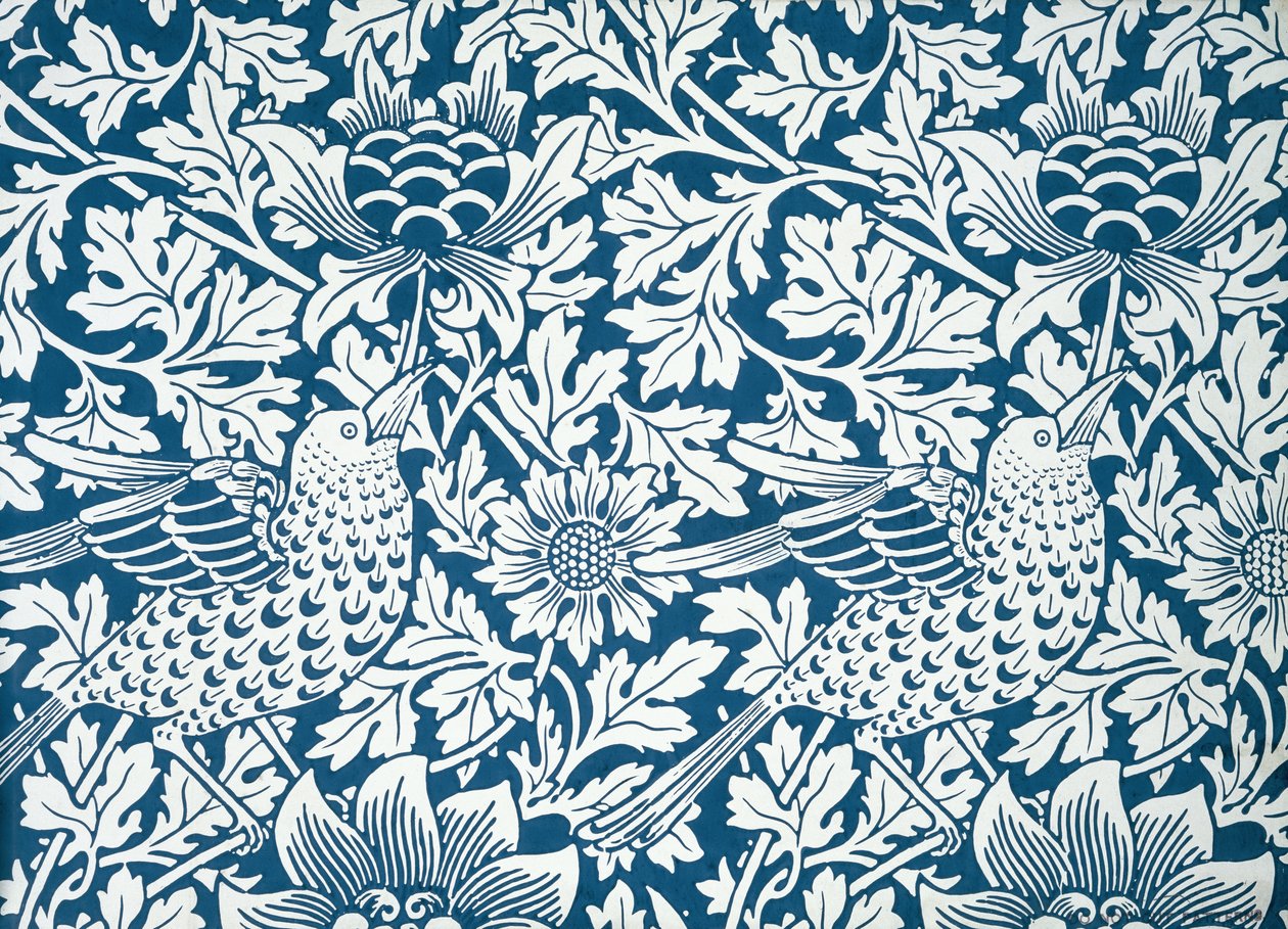 Tapetprovbok, före 1917 (tryck) av William and Company Morris