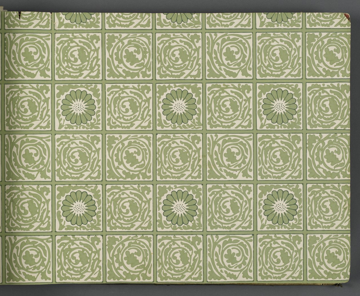 Tapetprovbok, före 1917 (tryck) av William and Company Morris