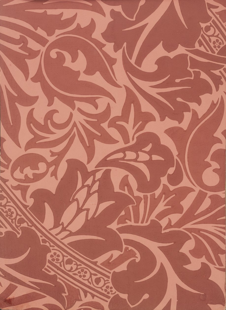 Tapetprovbok, före 1917 (tryck) av William and Company Morris