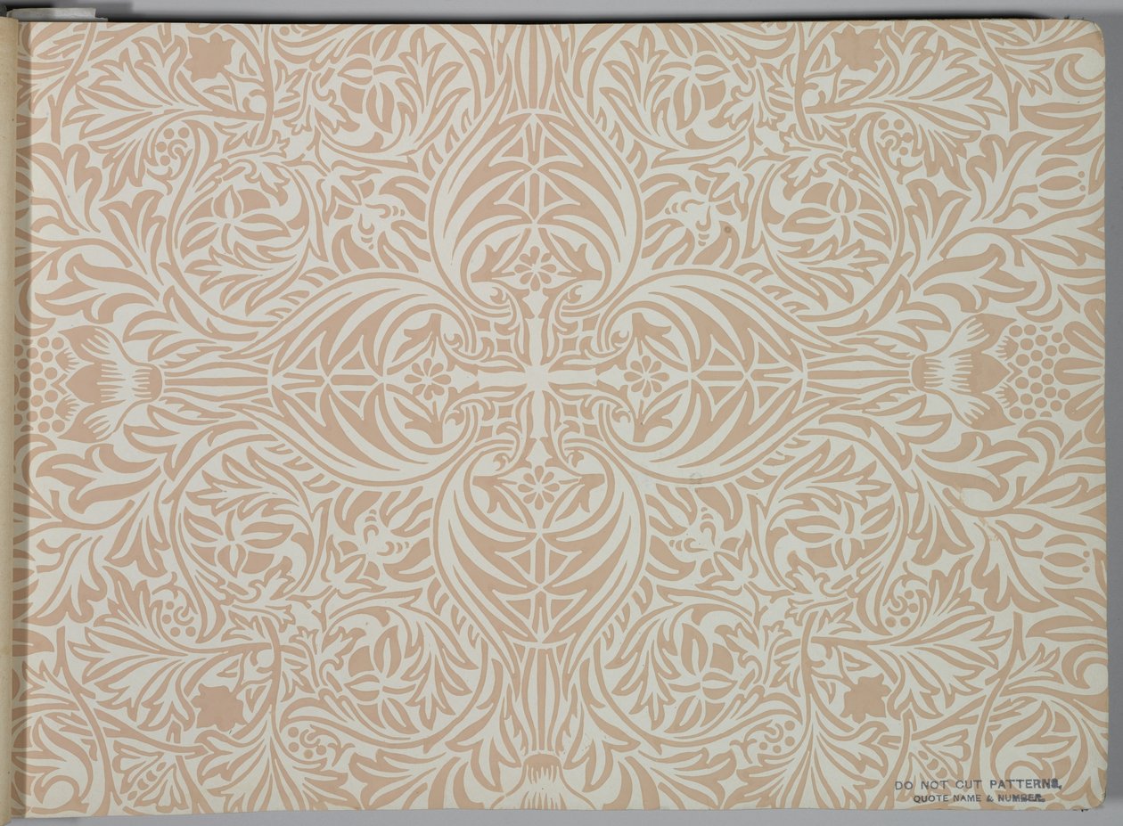 Tapetprovbok, före 1917 (tryck) av William and Company Morris