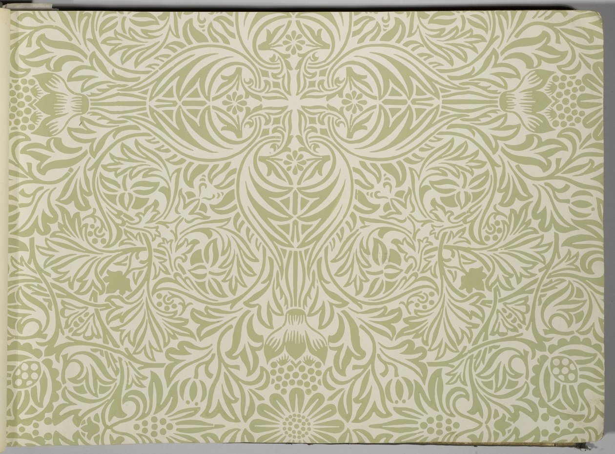 Tapetprovbok, före 1917 (tryck) av William and Company Morris