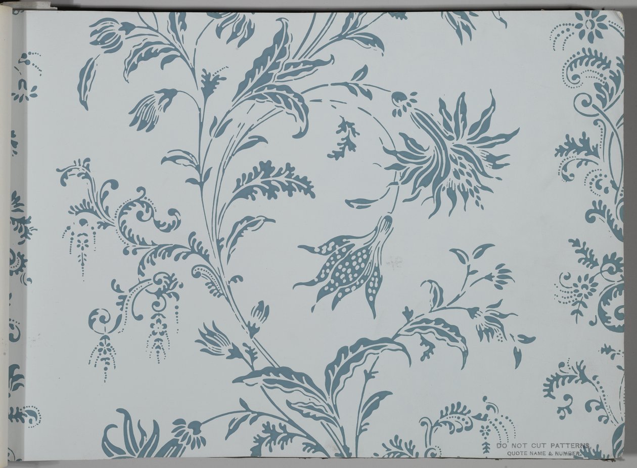 Tapetprovbok, före 1917 (tryck) av William and Company Morris