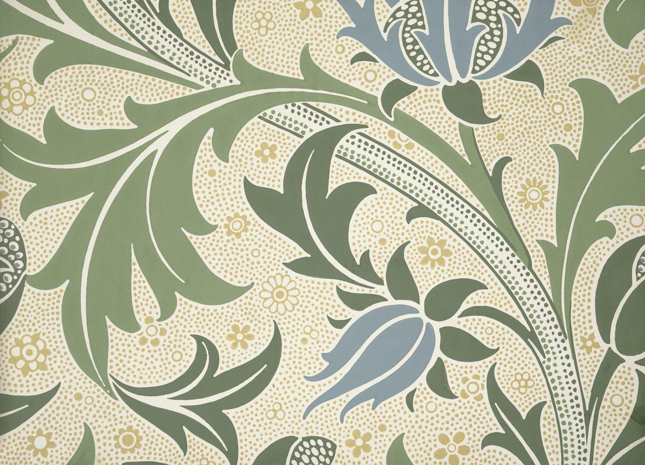 Tapetprovbok, före 1917 (tryck) av William and Company Morris