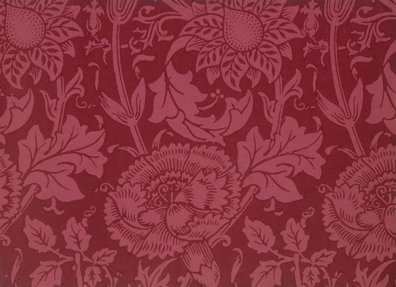 Tapetprovbok, före 1917 (tryck) av William and Company Morris