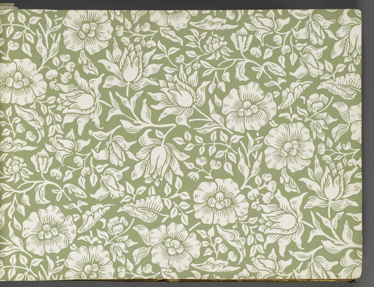 Tapetprovbok, före 1917 (tryck) av William and Company Morris