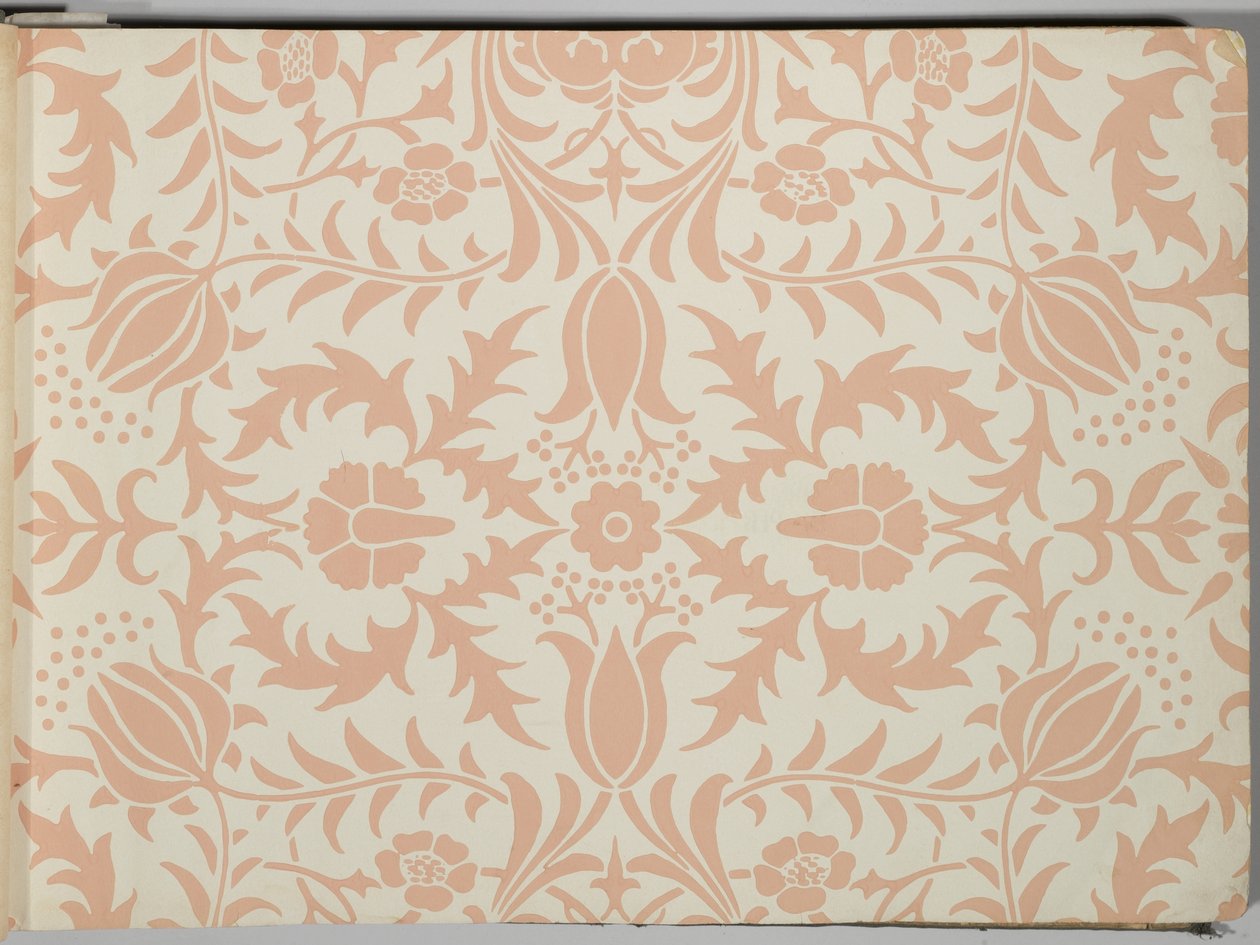 Tapetprovbok, före 1917 (tryck) av William and Company Morris