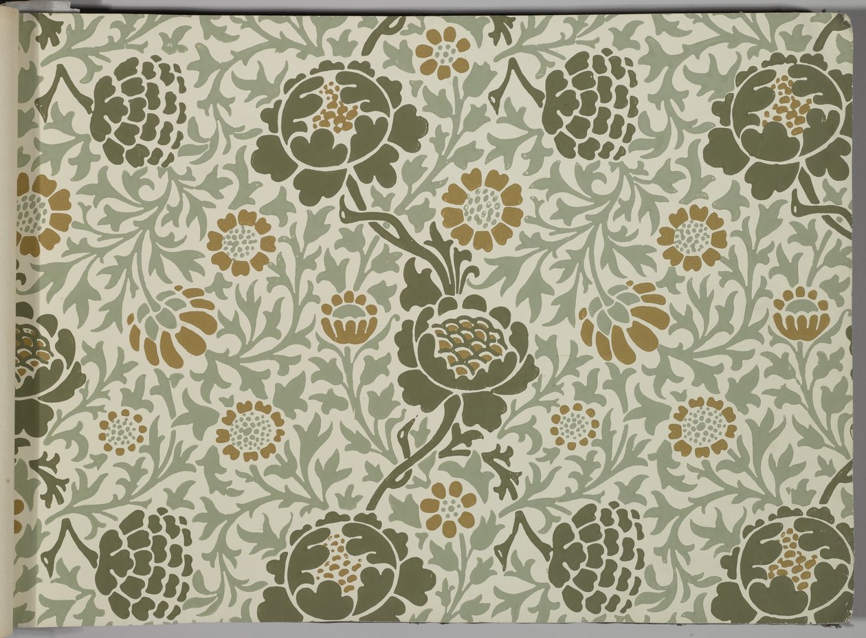 Tapetprovbok, före 1917 (tryck) av William and Company Morris