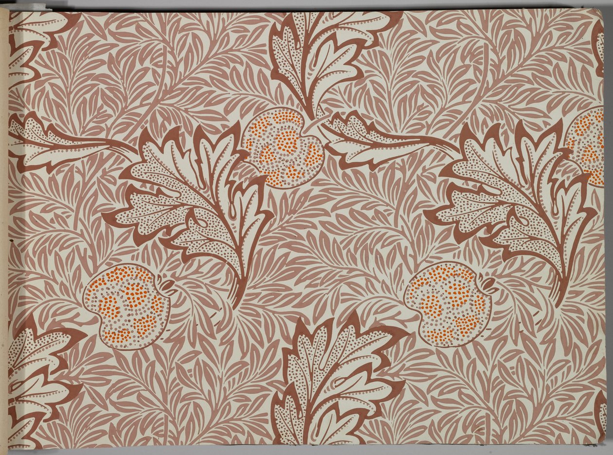 Tapetprovbok, före 1917 (tryck) av William and Company Morris