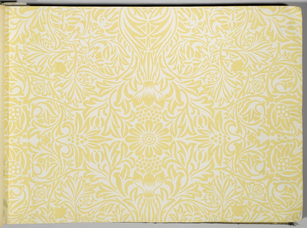 Tapetprovbok, före 1917 (tryck) av William and Company Morris