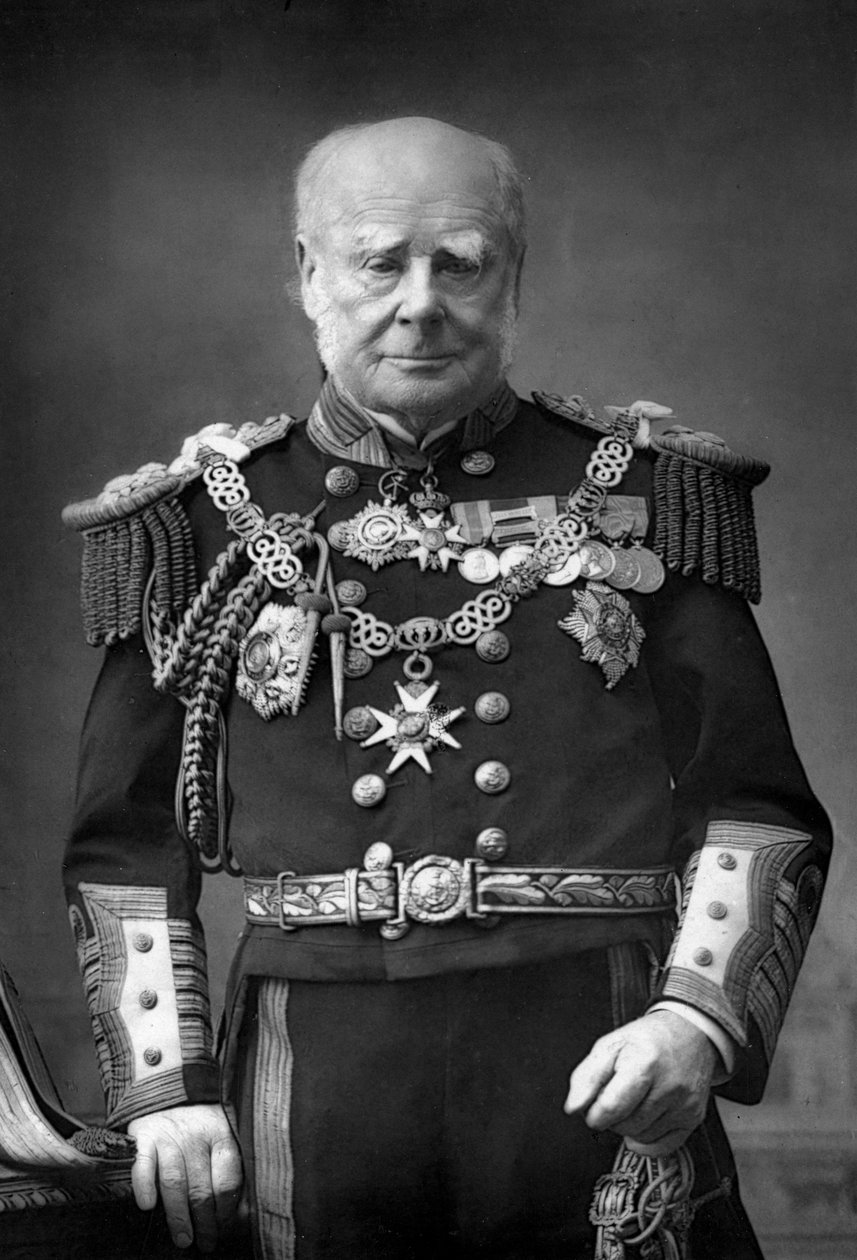 Amiral av flottan Sir Henry Keppel 1809-1904, 1893. av William and Daniel Downey