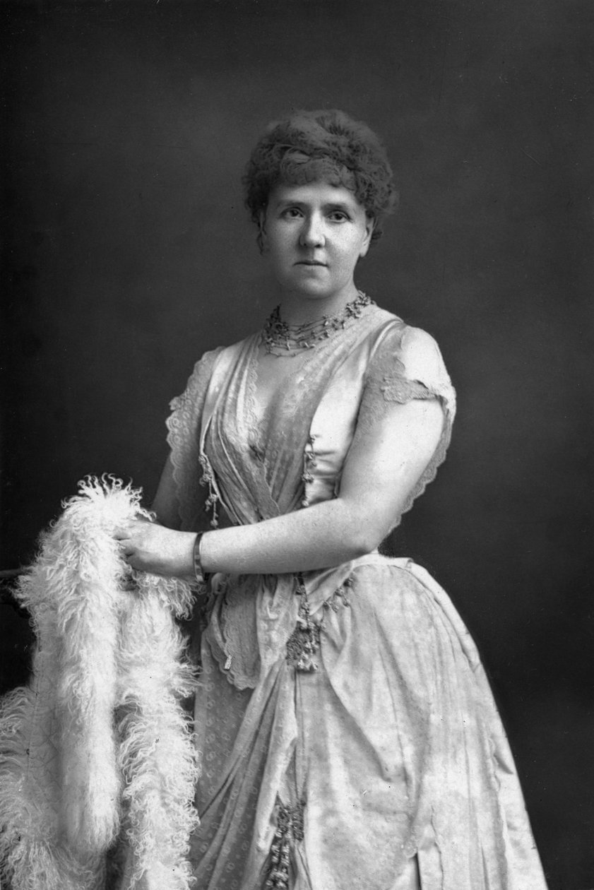 Anna Williams, sångerska, 1890. av William and Daniel Downey
