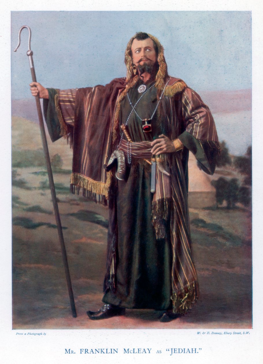 Franklin McLeay, kanadensisk skådespelare, 1901. av William and Daniel Downey