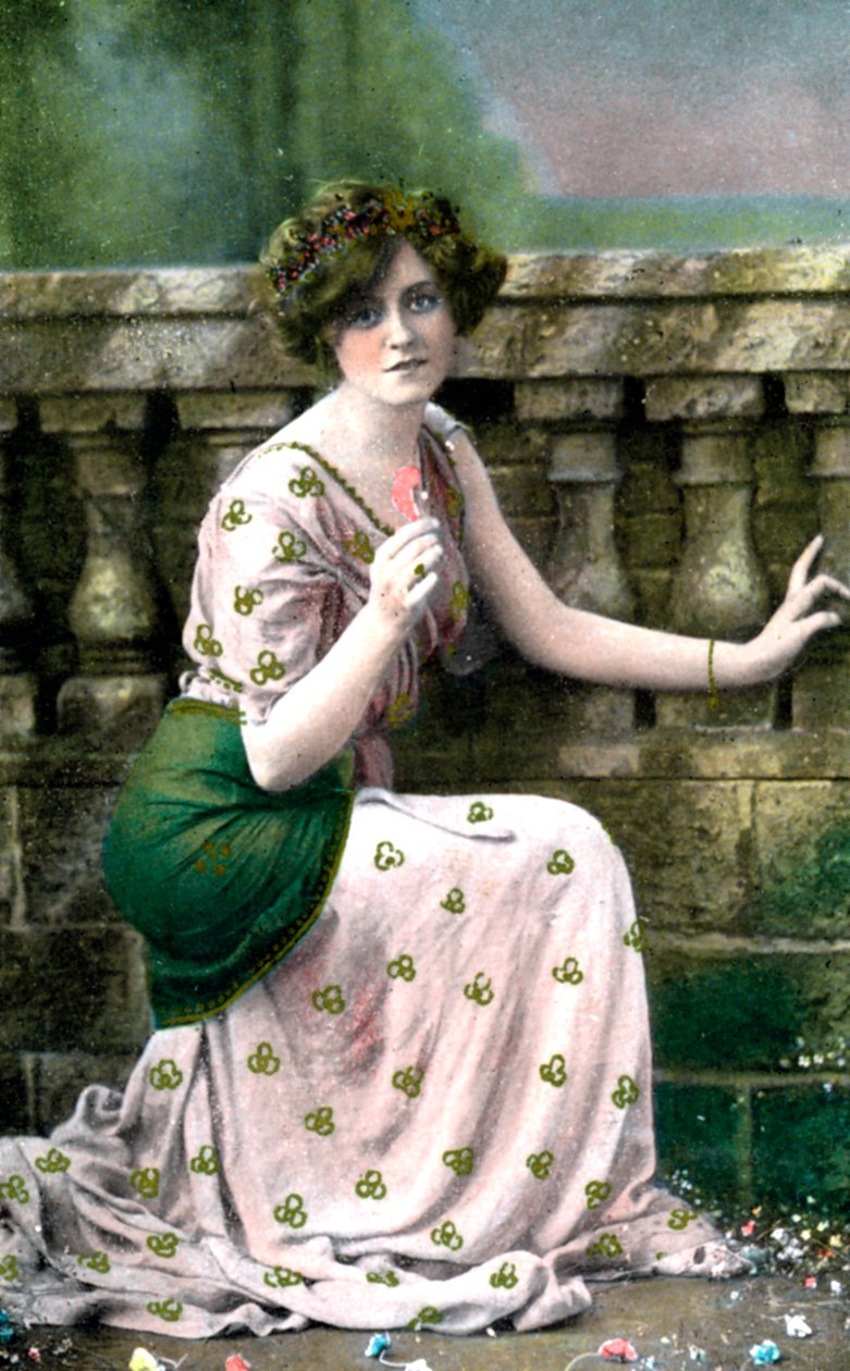 Gabrielle Ray 1883-1973, engelsk skådespelerska, tidigt 1900-tal. av William and Daniel Downey